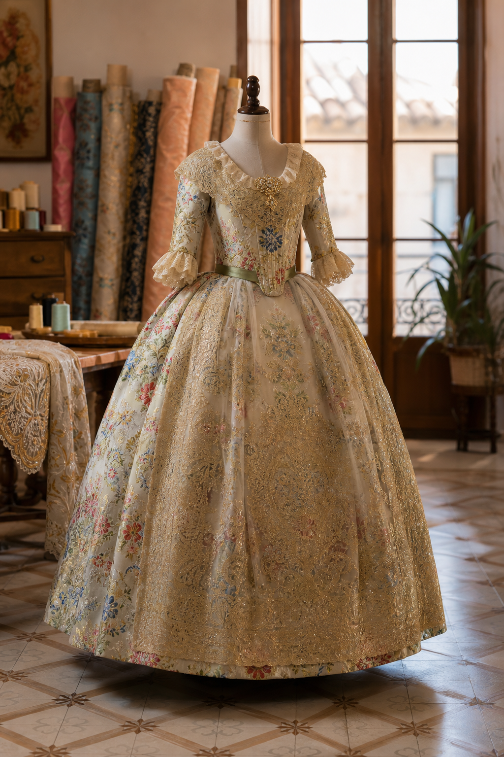 Traje de fallera